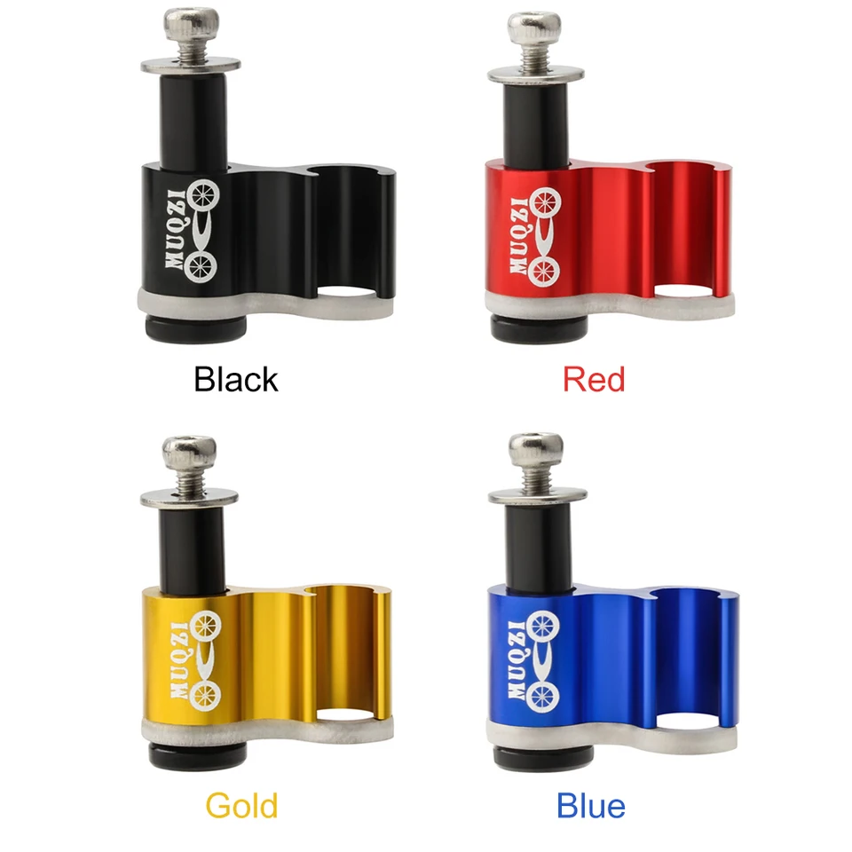 5x Hydraulikbremsen Clips Für Fahrräder - Bremskabel Halterung Aus Aluminium, Farbe Wählbar