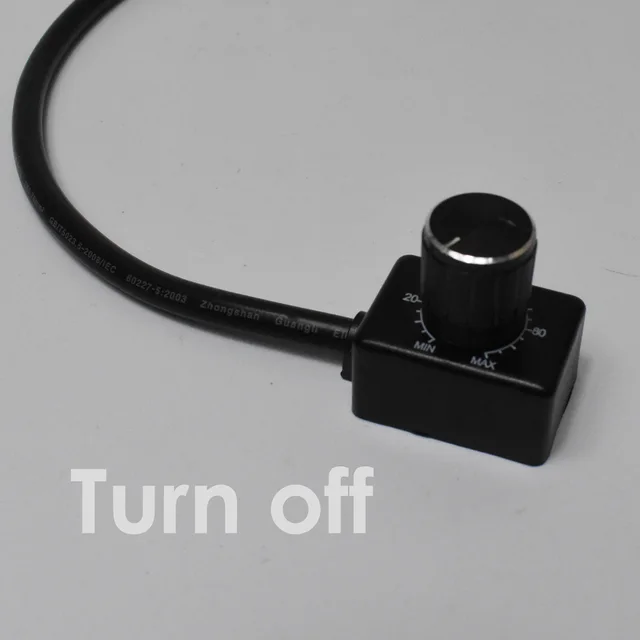 black knob