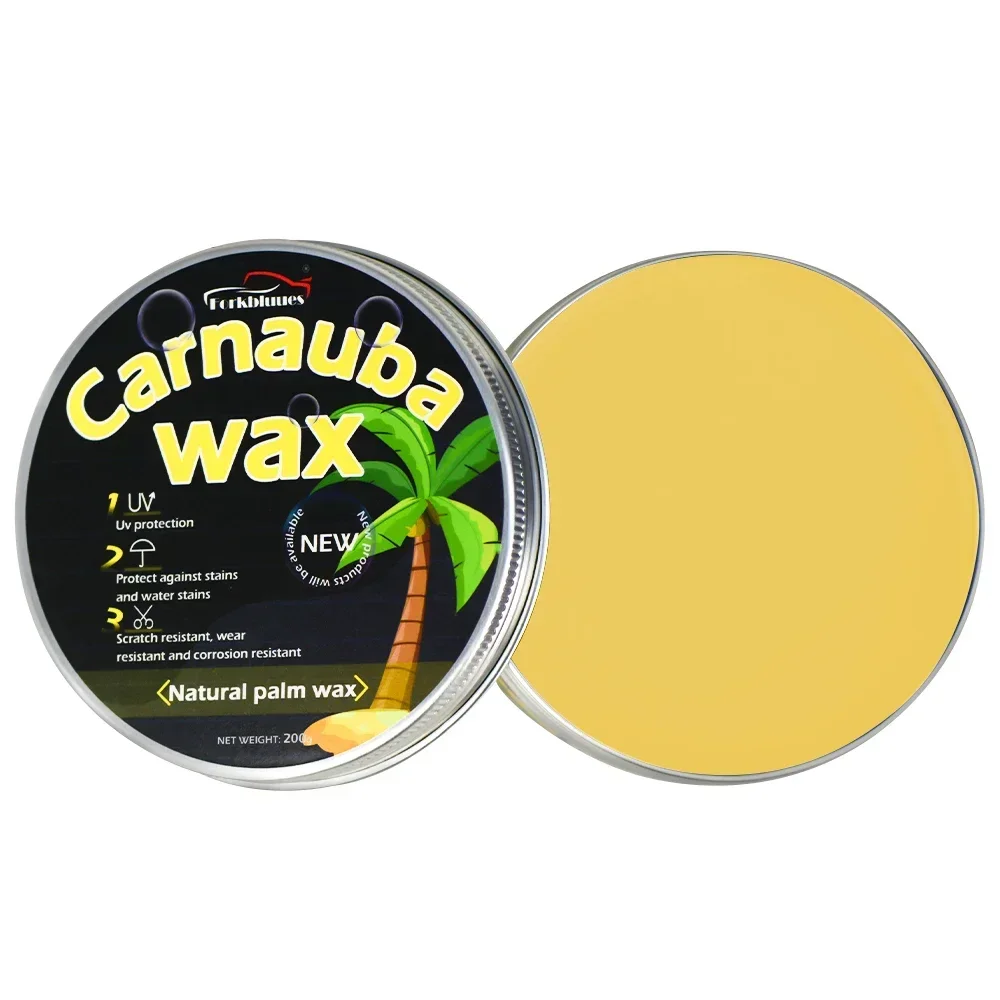 Car Wax Auto Paint Care Carnauba Paste Wax Brazilian Polishing Wax Paste High Gloss Shine Super Hydrophobic Coating Glazing images - 6