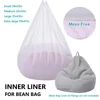Inner Cover No Filler Bag Inner Liner Lazy Sofa Inner Liner Bean Bag Insert Replacement Cover Inner Liner for Bean Bag 4