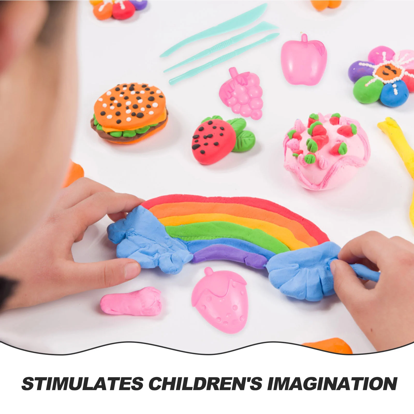 Air Dry Plasticine Modeling Clay Educational 5D Toy For Children Gift Play  Dough Colorful Light Clay Safe Toy Gift for Kids - AliExpress