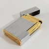 D Brand Lighters Double Flame Brushed Good Sound Soft Flame Cigarette Smoking Tobacco Accessory To Smoker Dupont Limited Edtion 5