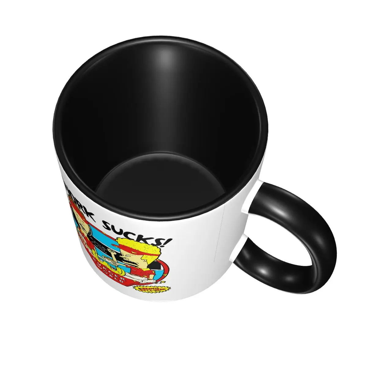Beavis And Butthead Work Sucks Mug Coffee Mugs Tea Cups 330ml Milk Cup  Novelty Gifts Personalized Cup - AliExpress