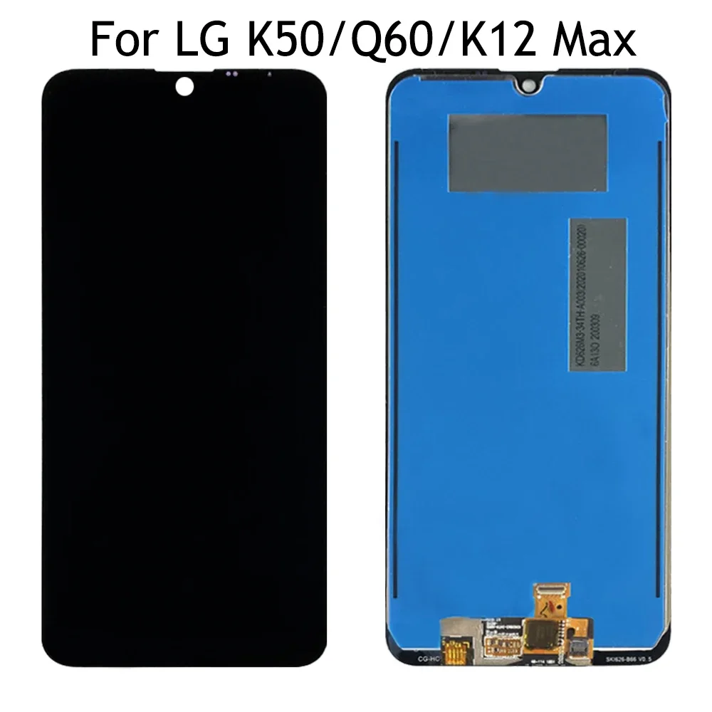 LCD Display Screen 6.26" Original for LG K50 K12 Max Q60