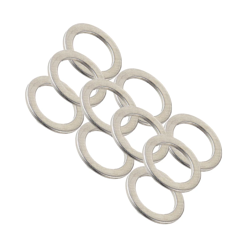 

Car Engine Oil Drain Plug Gasket 10 Pcs Aluminum Alloy 94109-14000 Car Accessories For Honda For Accord For Civic For Crosstour