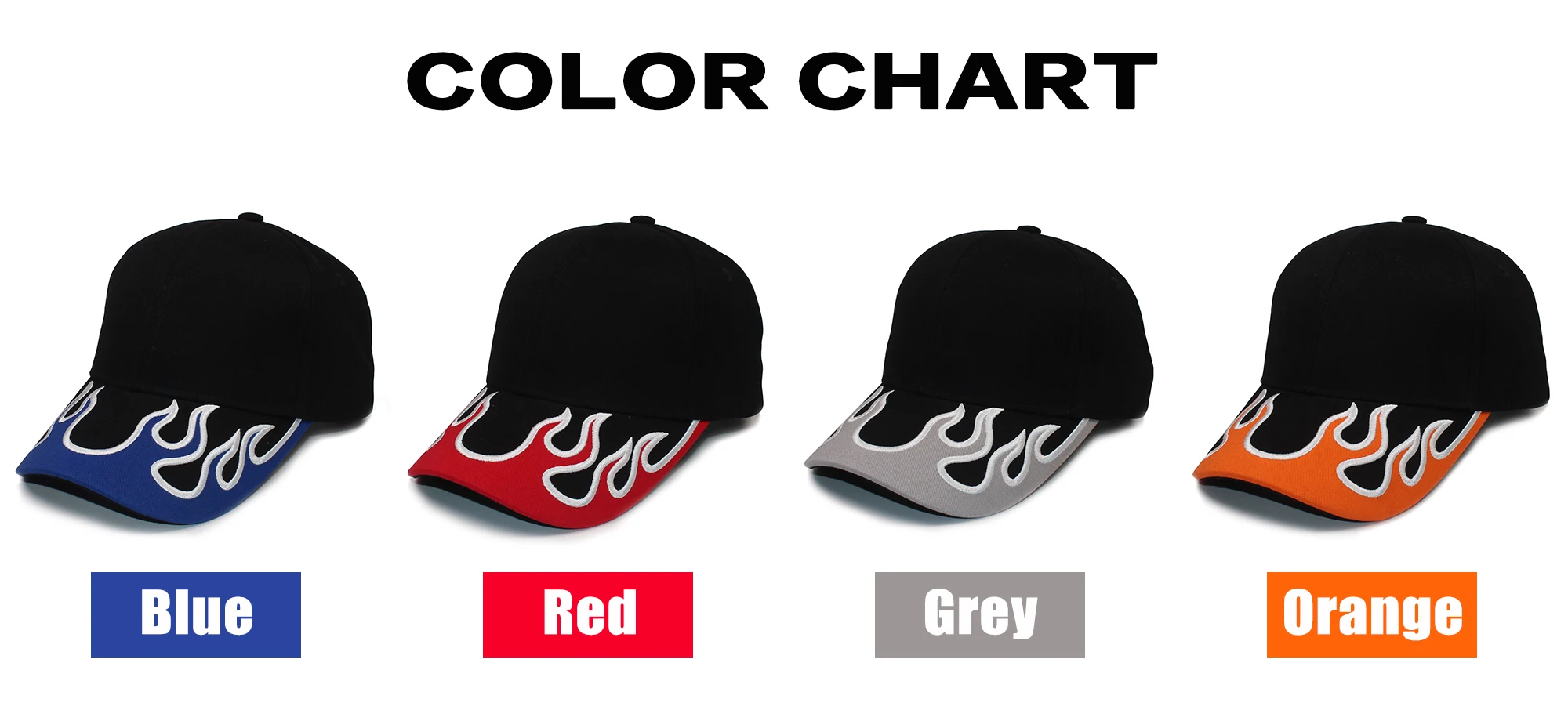 100% Cotton Brushed Sports Cap Flame Visor Racing Baseball Cap Baseball Caps Sports Sun Hats