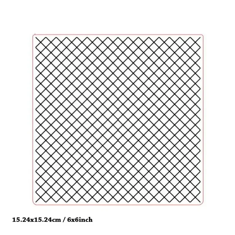 플라스틱 템플릿 엠보싱 폴더 카드 만들기 DIY 스크랩북 사진 앨범 카드 종이 DIY 공예 장식 템플릿 몰드