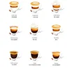 CRM2008 Portable commercial small premium coffee maker Home Espresso Maker Steam milk Cream coffee beans 5