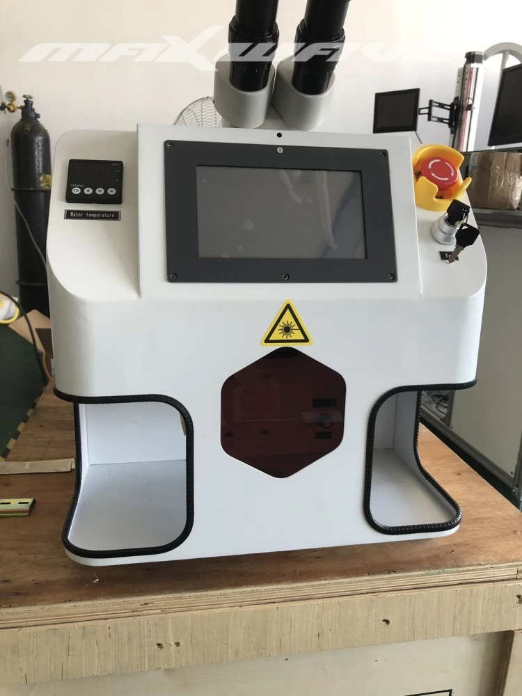 

200W YAG Spot Welding Desktop Built-in ccd System Water Cooling Laser Jewelry Welding Machine