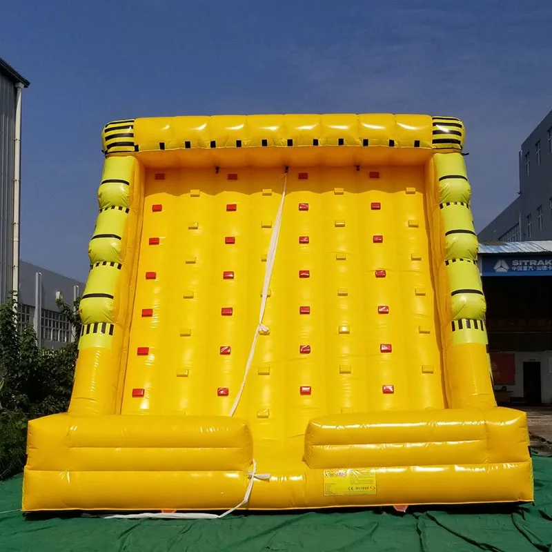 

Inflatable Climbing Wall Jumping Bouncer Large Outdoor Playground Toys