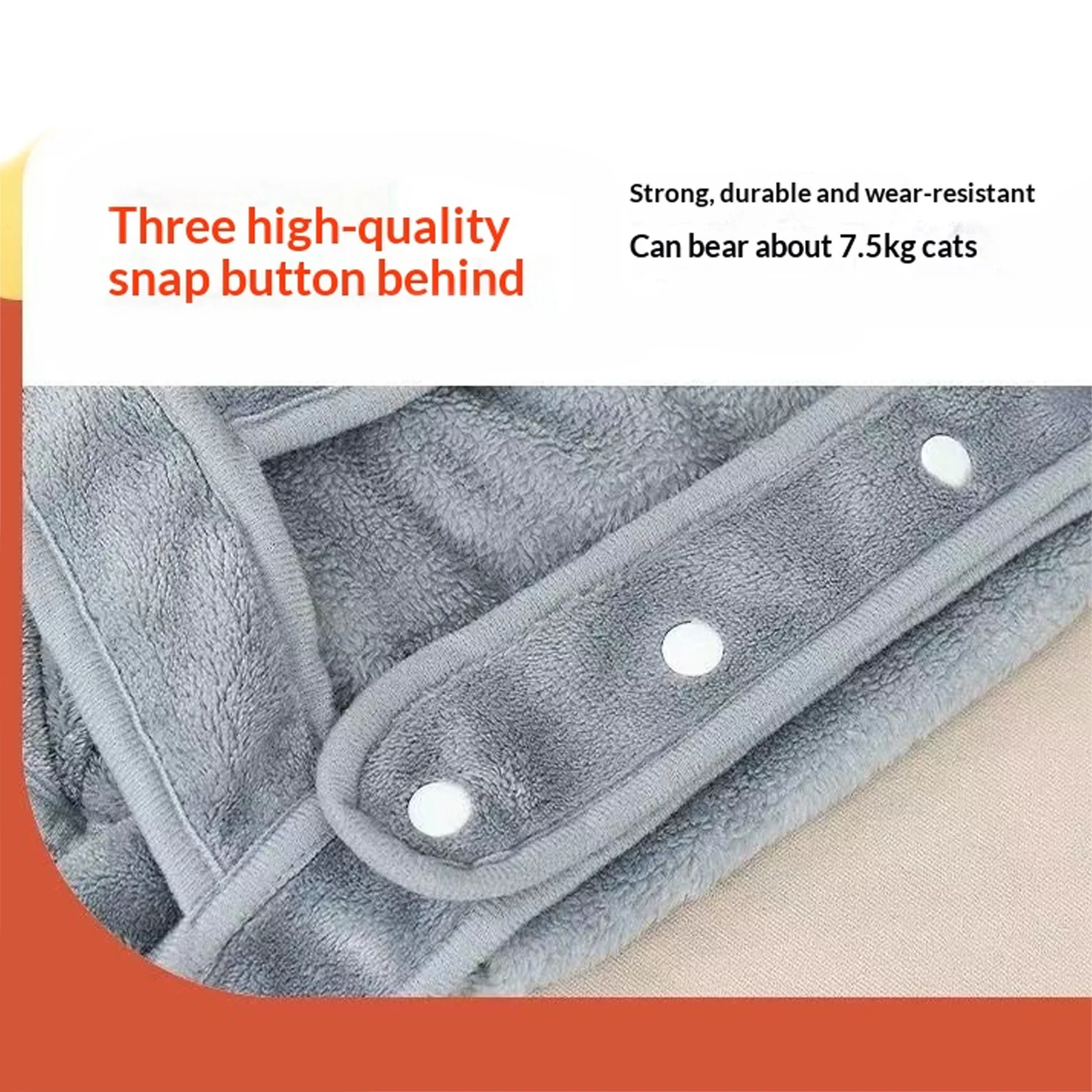 Pet Hanging Carrier Apron Plush Puppy Comfort Sleep Bag Transport Chest Pockets PortableOutdoor Travel Pouch for Small Cats Dog