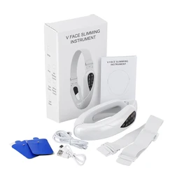 Rejuvenating EMS Facial Lifting & Firming Beauty Device with LED and Remote Control (No control Type)