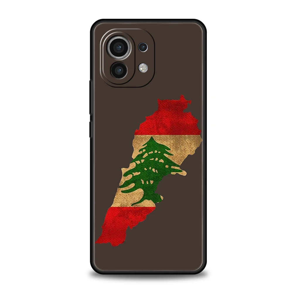 Beirut Lebanon Flag Soft Phone Case Cover