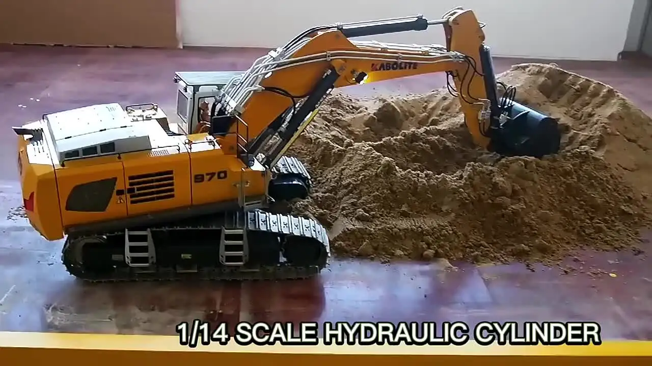 Huina Kabolite K970 1:14 Металлический RC Экскаватор