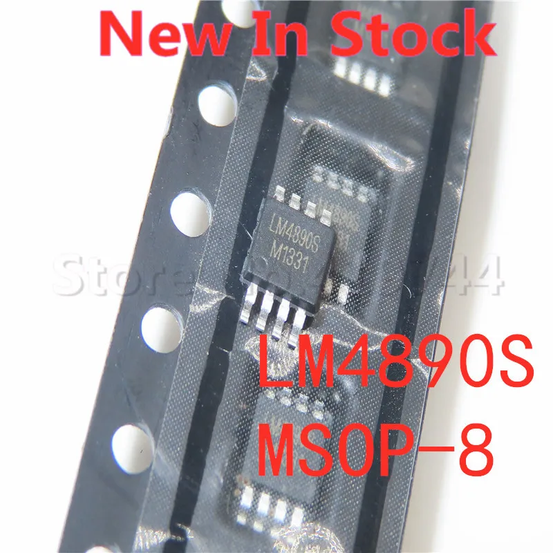 

10 шт./лот LM4890 LM4890S LM4890MMX 4890s XPT4890 LB4890 NS4890 MSOP-8 SMD аудио усилитель IC в наличии новый оригинальный IC