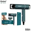 KEMEI KM-9825 Hair Dryer Professional Styling Salon Light Green Electric Hair Dryer Secador De Cabelo Profissional 1