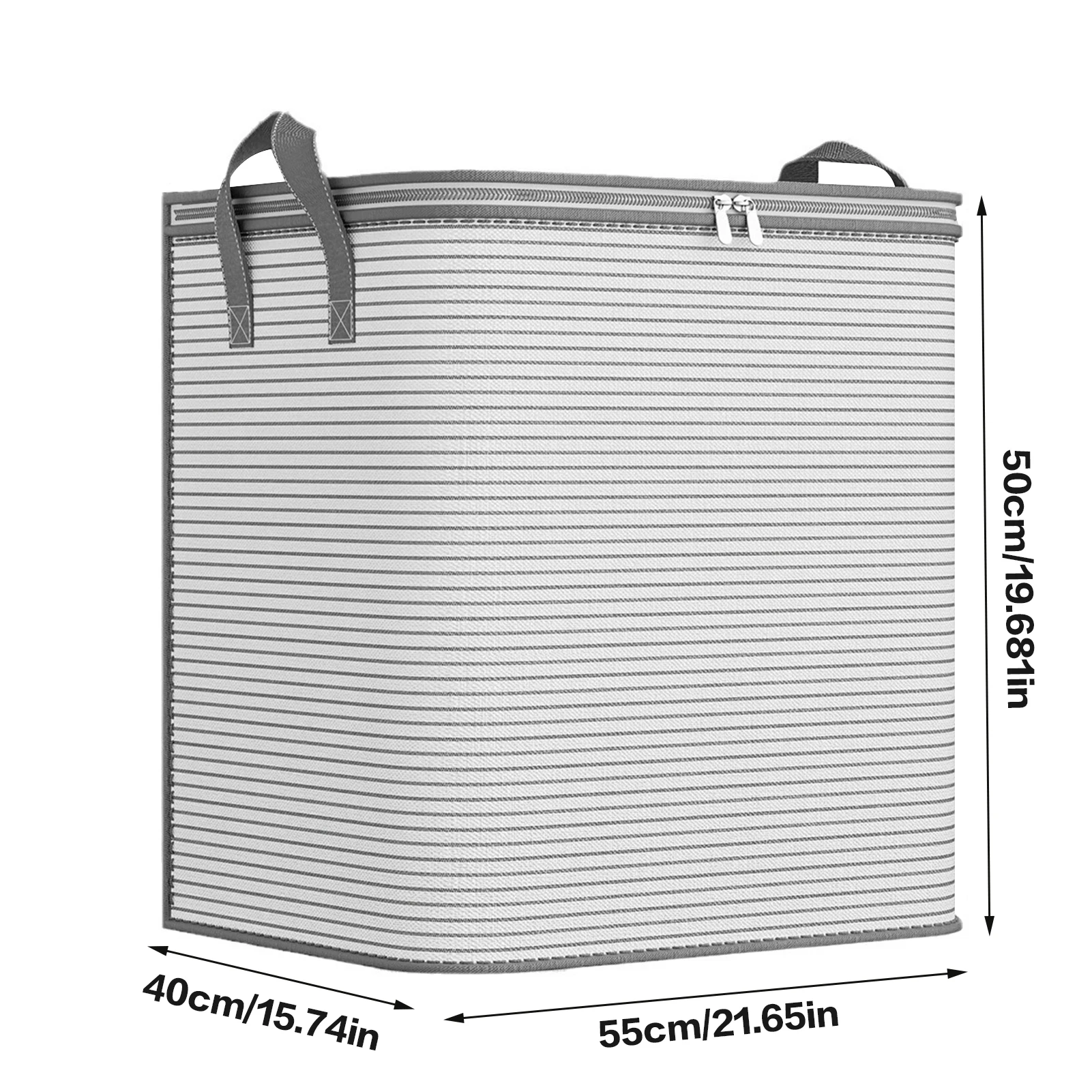 Large Capacity Quilts Storage Bags with Lids and Reinforced Handle Bags for Bedding and Clothes Organization 6
