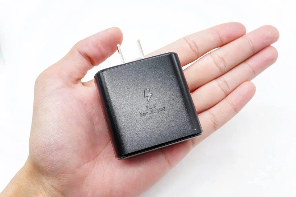 45W Fast Charger with USB-C Cable for Smartphones and Devices