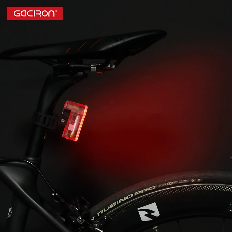 Gaciron Bicycle Taillight W03aw Laser Warning Bike Accessories Usb-c Ipx6 Cycle Flash Mounting Light - Bicycle Lights - AliExpress