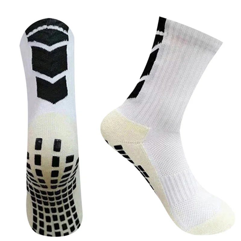 Grip Breathable Football Socks Thickened Anti-Slip Non Skid Sports Soccer Socks Adults Kids Outdoor Cycling Sock
