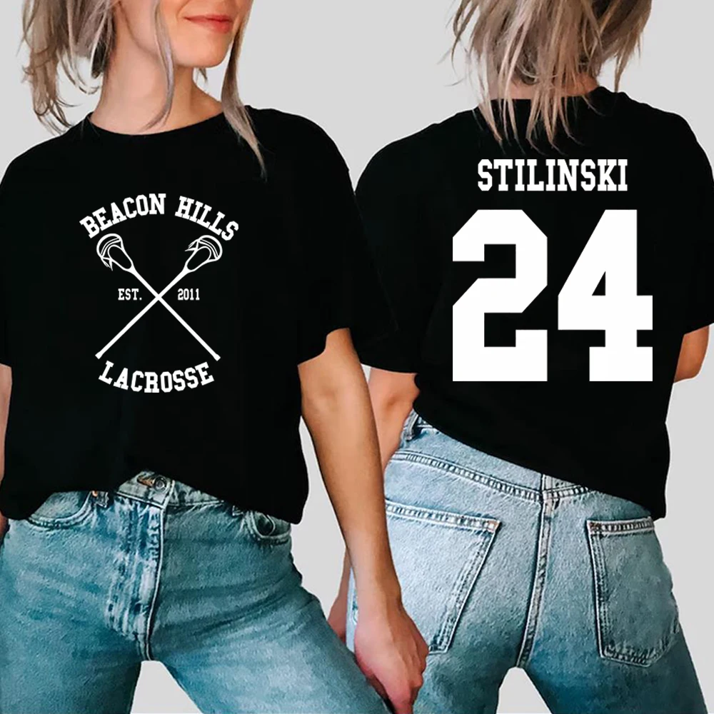 Teen Wolf Shirt STILINSKI 24 LAHEY 14 MCCALL 11 Fashion Print Tees The Original Beef of Chicagoland Shirt Harajuku Y2k 90s Tops 6