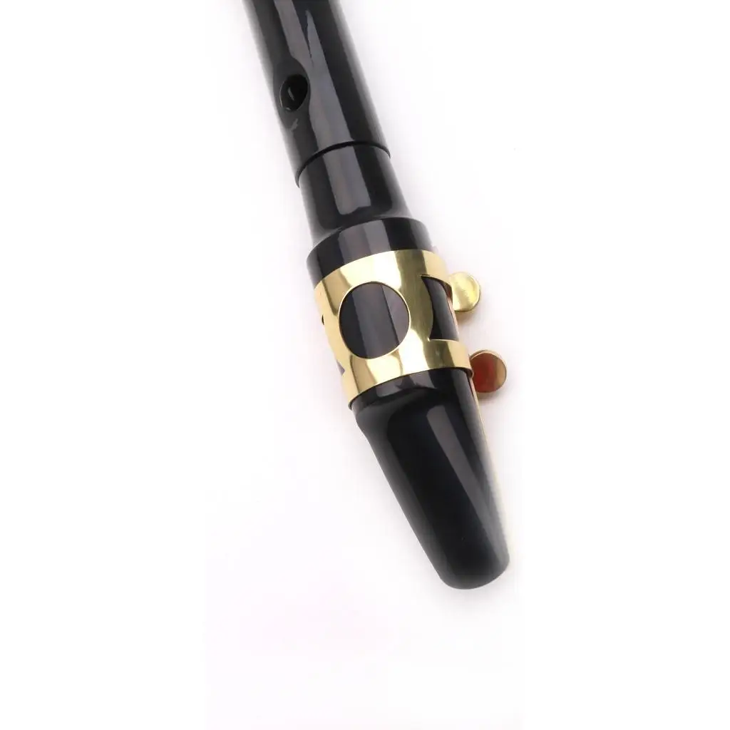 Black Pocket Mini Sax Portable Saxophone Little Saxophone with Carrying Bag