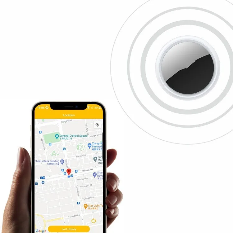 Localizador Smart AirTag Mini GPS Preto - SL Shop - A melhor loja