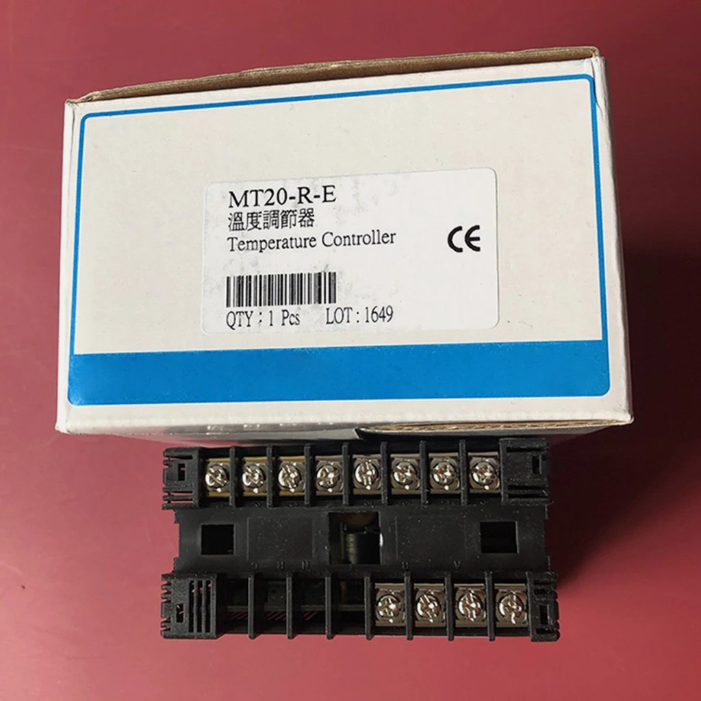 

MT20-R-E MT-20E Relay Output PID+Fuzzy Microcomputer Control Mode Temperature Controller New & Original 90-265VAC 48*96*80