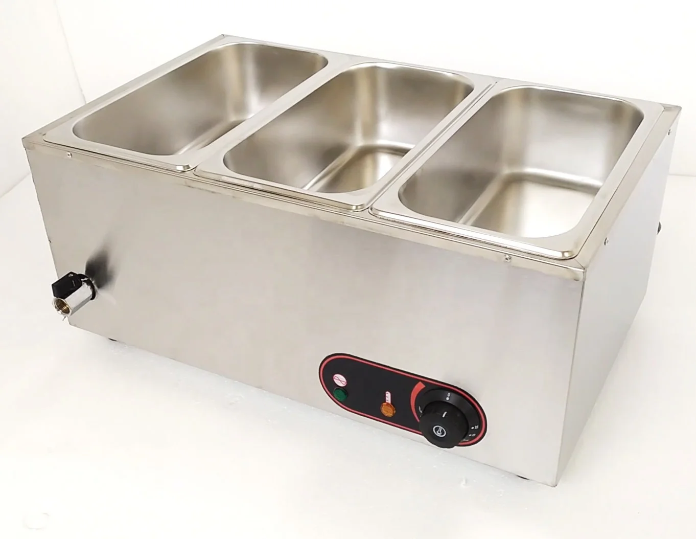 6 Plates of Restaurant Equipment EH-6V Electric Desktop Soup and Food Heater