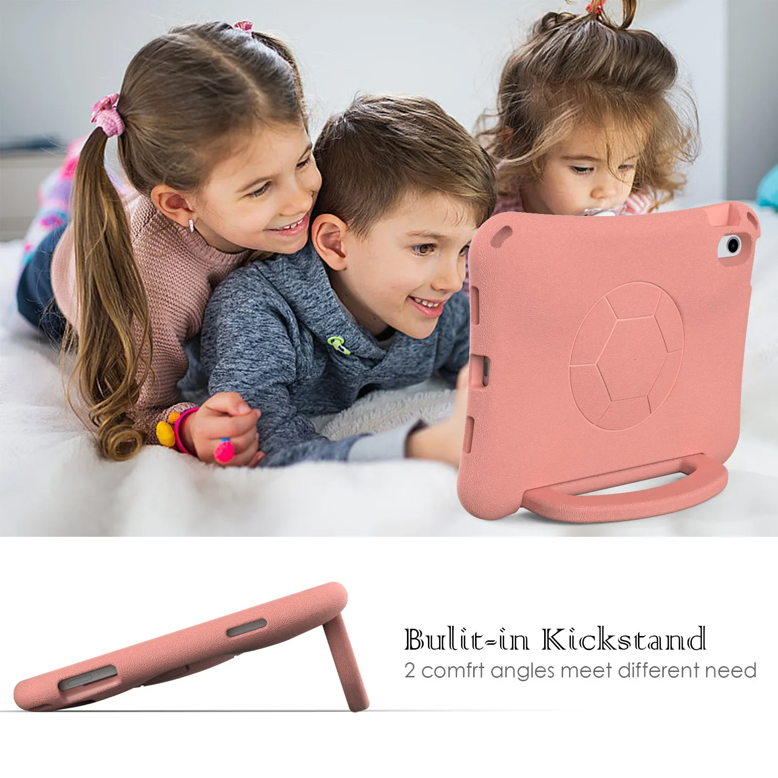 Durable EVA Kids Handle Case with Stand