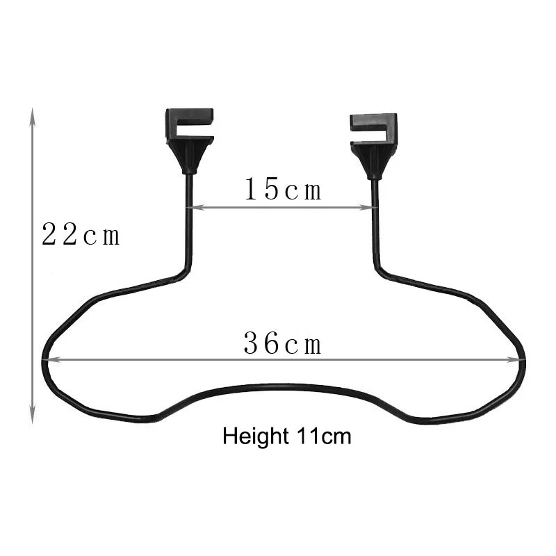 Universal Car Hanger For Hat Coat Clothes Back Seat Headrest Hangers Organizer Stainless Steel Rack For Truck SUV Auto Accessory