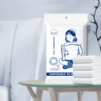 Disposable Pillowcase Household Traveling Hotel Disposable Pillow Case Comfortable Breathable Bedding Portable Pillow Cover 2