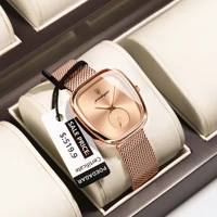 POEDAGAR Luxury Fashion Elegant Ladies Watch Waterproof Watch for Woman Mesh Stainless Steel Quartz Women's Watches Female Reloj 2