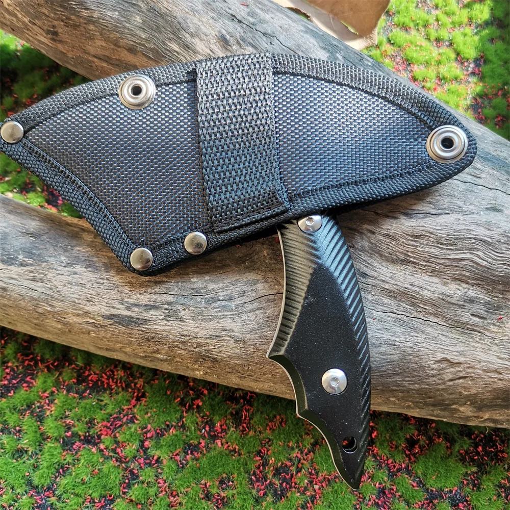 9Cr18 Stainless Steel Blade Aluminum Oxide Handle Survival Camping Axe Multi-tool Hatchet Tactical Outdoor Hand Axe with Cover 5