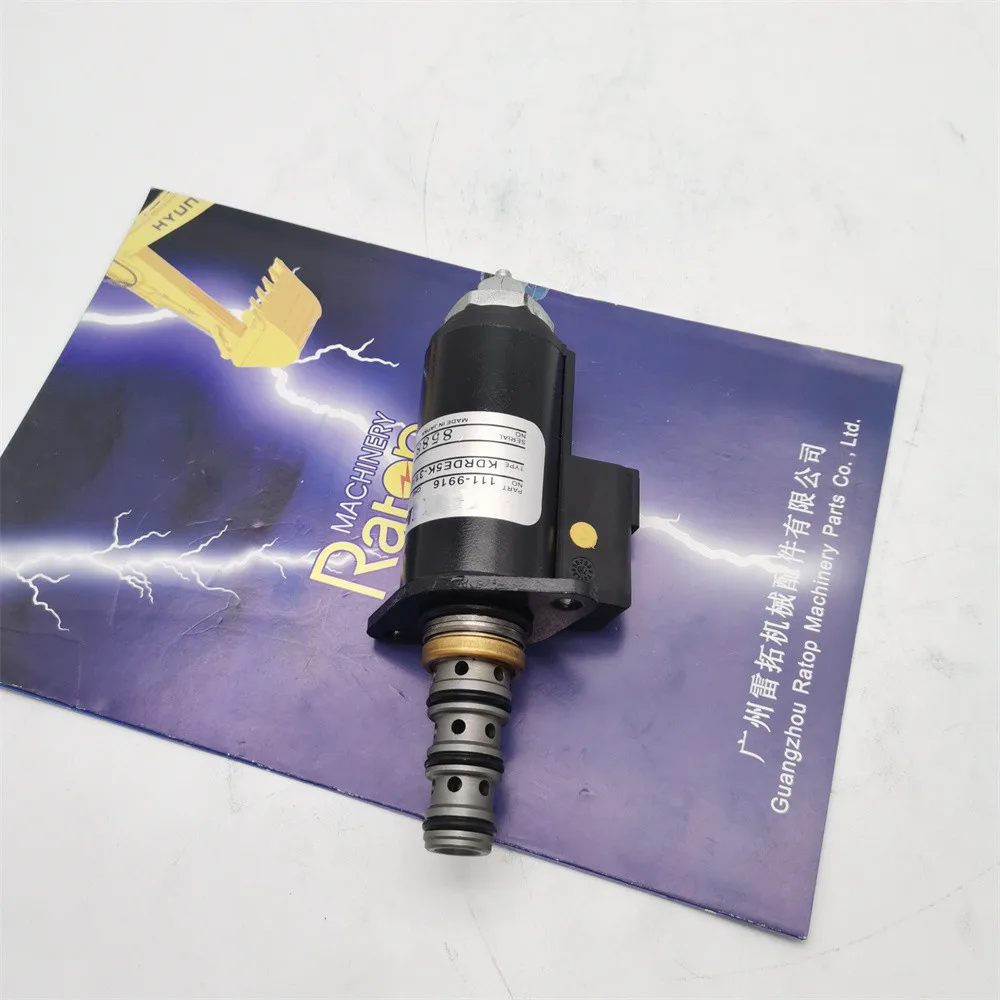 

111-9916 Excavator Parts E320B E320C Main Pump A8VO107 Solenoid Valve KDRDE5K-31/40E30 1119916 111 9916 CA1119916