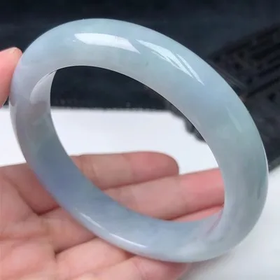 

Браслет из натурального нефрита, 54-62 мм