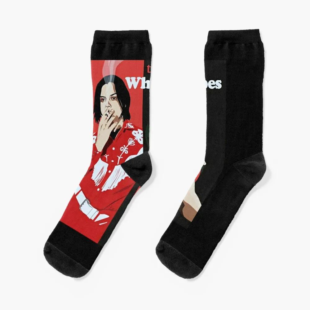 

The White Stripes Boy&Girl Socks loose Run cute Socks Woman Men's