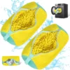 1/2PCS Washing Shoes Bag Padded Net Laundry Shoes Protector Fluffy fibers Polyester Sneaker Washing Friendly Laundry Bag Drying 1