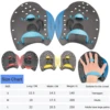 Swim Training Hand Paddles for Adult Kid Swim Training Hand Fin Flipper Unisex Swimming Hand Paddles for Men Women Kids 1
