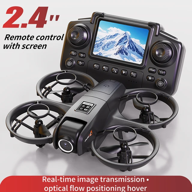 New YL3 Mini Drone 8K HD Camera 5G WiFi FPV UAV with Screen Remote Control Aerial Quadrocopter Kid Teens Toy Gift Outdoor Travel 2