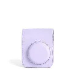 Stylish PU Leather Soft Protective Camera Case with Shoulder Strap - Travel Bag (E)