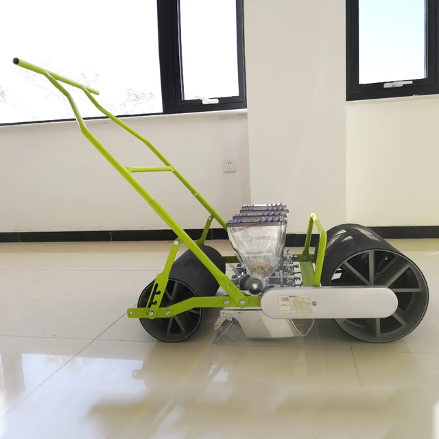 Két Vonalas Sor Vetőmag -Műsorok Kézi Push -Sárgarépa Spenót Sárgarépamag -Diseminátorok Zöldségmag Vetőgép Szerszám - Image 2