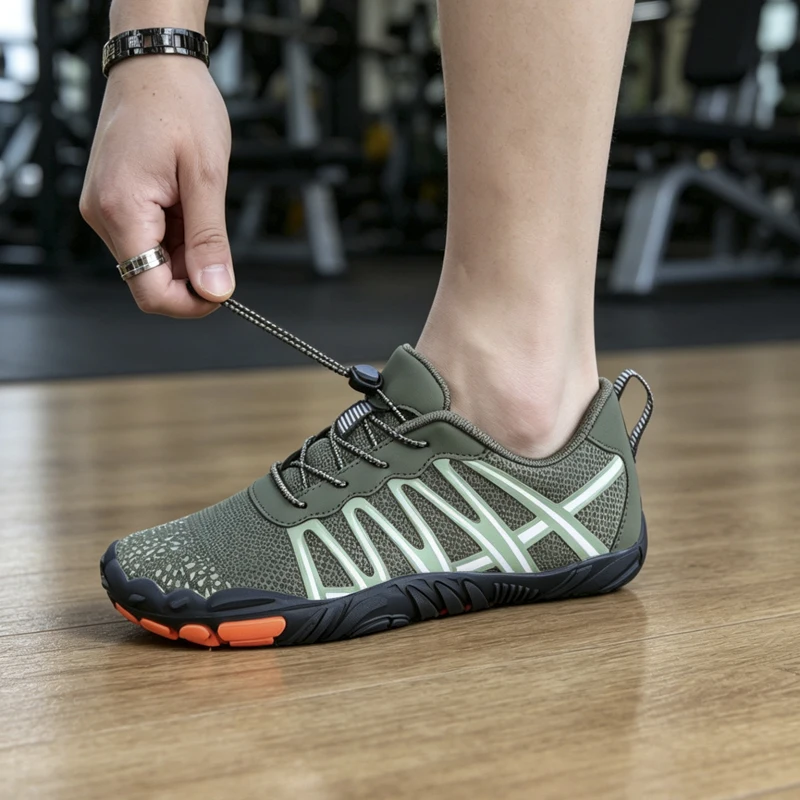 Brehable Gym Sneakers Men Women Anti-slip Cross-Training Shoes Barefoot Soft Sole Casual Trainers For Fitness Yoga_desvips.com
