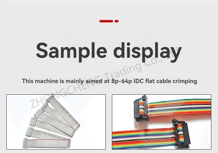 IDC Pneumatic Press Crimping Machine Computer Wire Press Machine 8P-64P Multi-P