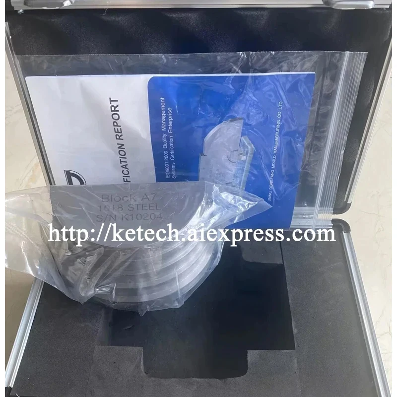 A7 Calibration Block Ultrasonic Test Block BS 2704:1978