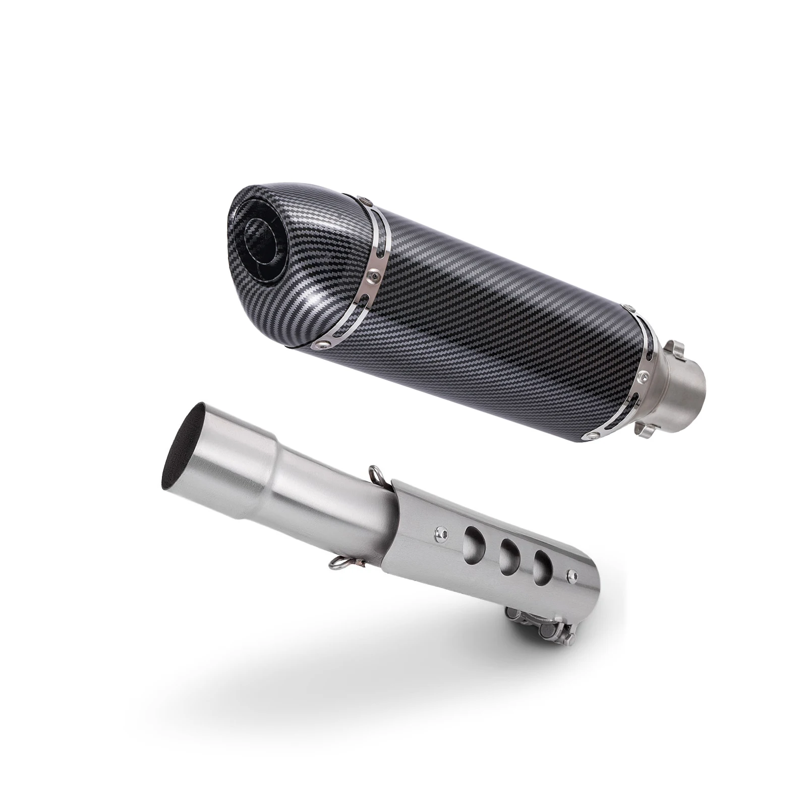 

Motocicleta Exhaust Muffler, Desempenho Racing, Localização original, Yamaha T700 Tenere700