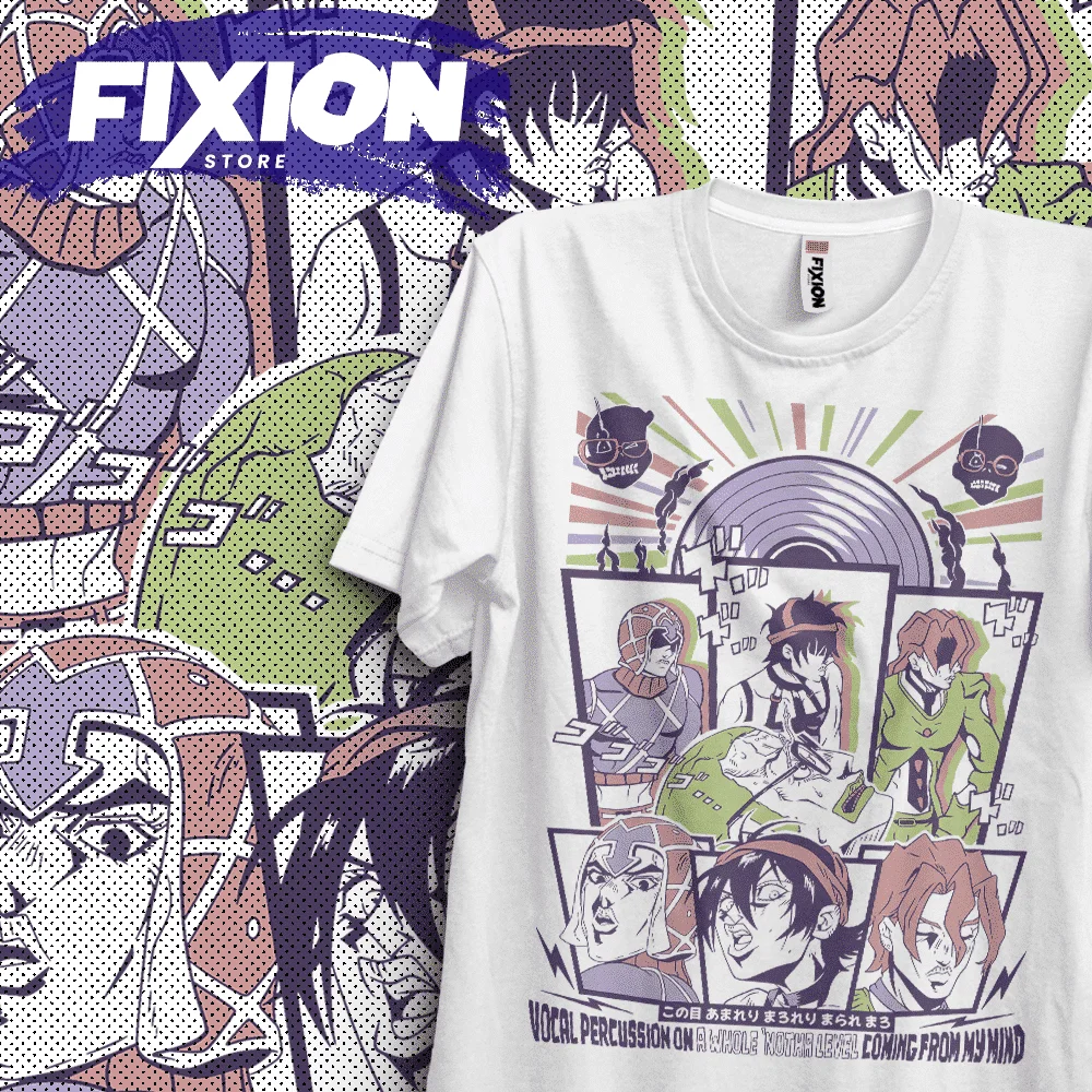 Jojo's Bizarre Adventure Anime Dance Graphic T-Shirt - Perfect Gift for Manga Fans, All Sizes, 100% Cotton