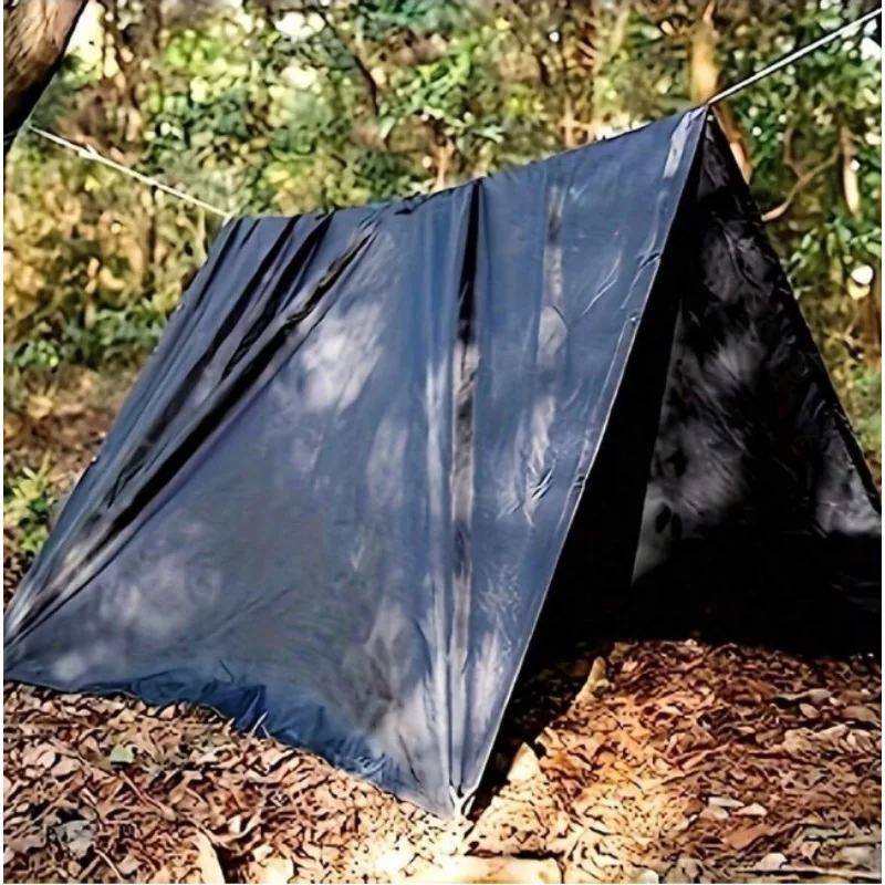 Thickened Backpack Outdoor Hiking Raincoat Fishing Mountain Bike Adult Poncho Raincoat Cape Travel Waterproof