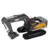 1:14 Huina Remote Control Truck 2.4g Scale Alloy Professional Long Arm Rc Excavator Caterpillar Truck Kid's Outdoor Toy Gift 5