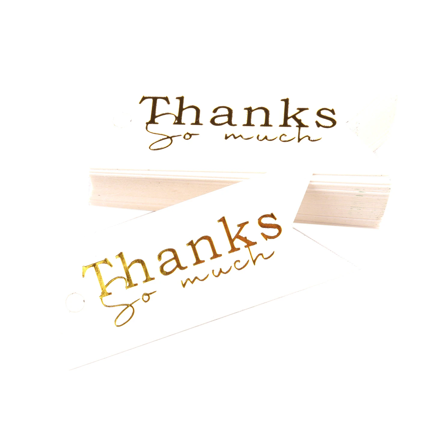 Golden Thank You Tag, Gift Tags, Wedding Thank You Tags,Thank You  Printable, Favor Tag 100pcs/lot